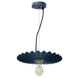 lampa-sufitowa-wiszaca-metlowa-niebieska-blue-retro-design-ryflowana