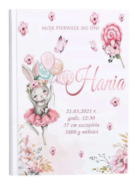 ALBUM PIERWSZEGO ROKU KSIĄŻKA NADRUK PREZENT