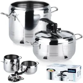 zestaw-szybkowarow-na-gaz-indukcje-stalowe-cisnieniowe-solidne-orion-4l-7l