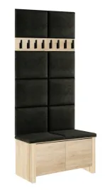 zestaw-mebli-scandic-p8-dab-sonoma-przedpokoj-panel-scienny-czarny-szafka