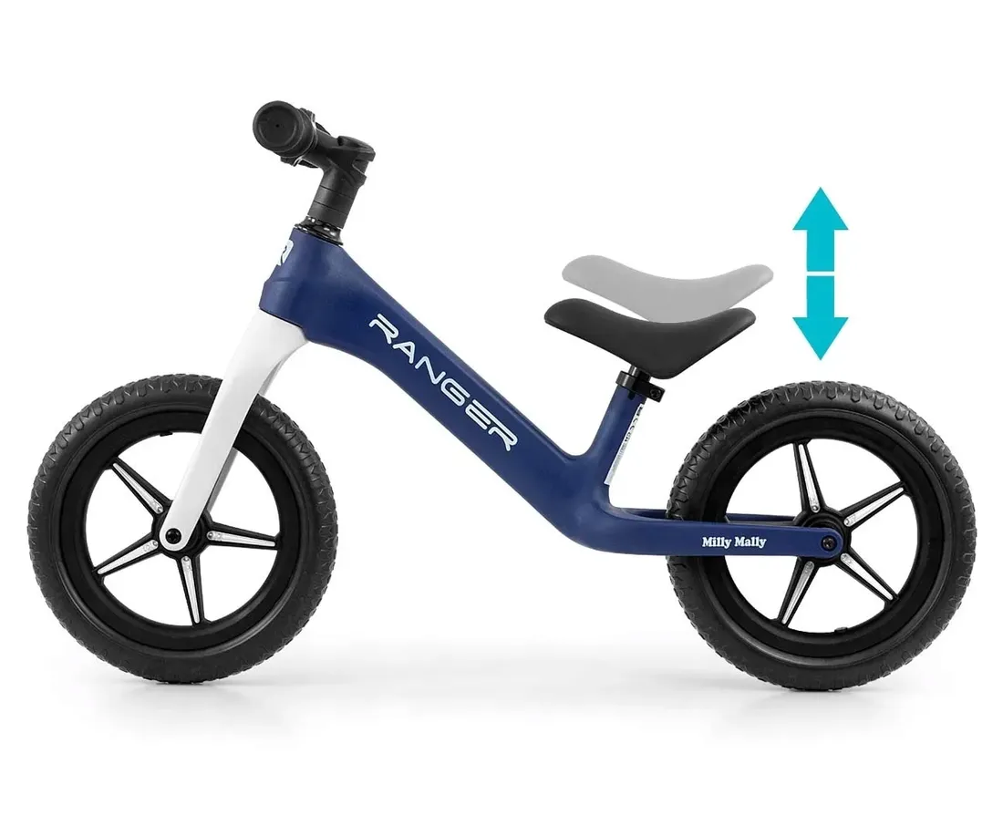 milly-mally-rowerek-biegowy-ranger-flash-navy-stan-nowy