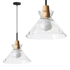 lampa-sufitowa-wiszaca-szklana-drewno-boho-retro-e27