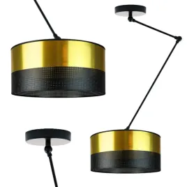 lampa-wiszaca-regulowana-sufitowa-zyrandol-led-e27-przegubowa-abazur-zlota