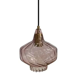 lampa-wiszaca-sufitowa-zlota-oprawka-rozowy-klosz-krysztalowa-industrial