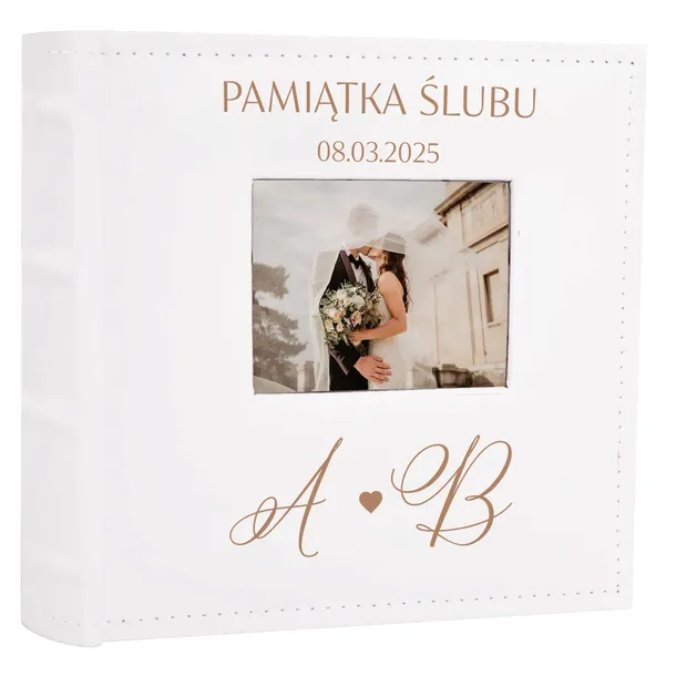 Duży Album ślubny na 500 zdjęć prezent na ślub wesele pamiatka ślubu