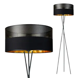 lampa-stojaca-podlogowa-azur-czarny-ze-zlotym-abazur-led-e27-do-salonu