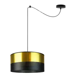 lampa-wiszaca-sufitowa-zlota-pajak-zyrandol-led-e27-abazur-regulowana