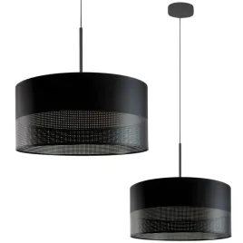 lampa-sufitowa-zyrandol-lampa-wiszaca-abazur-zwis-led-e27-jazz-azurowa-30cm