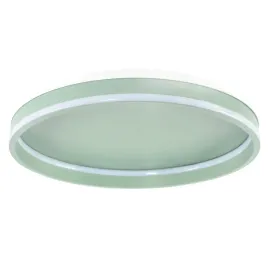 lampa-sufitowa-led-okragla-zielona-plafon-40-cm