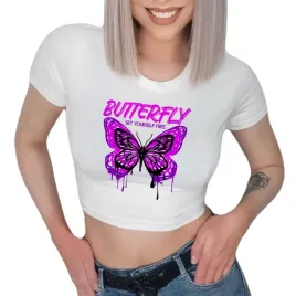 biala-koszulka-cropped-tshirt-damski-set-yourself-free-mix-wz-rozmiar-l