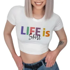 biala-koszulka-cropped-tshirt-damski-life-is-short-mix-wzorow-rozmiar-m