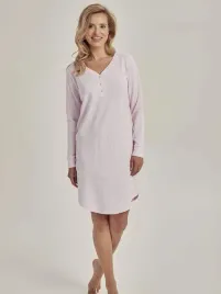 rozowa-koszula-nocna-damska-bawelniana-taro-r-xl