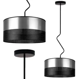 lampa-wiszaca-sufitowa-zyrandol-srebrna-led-e27-abazur-do-pokoju-nowoczesna