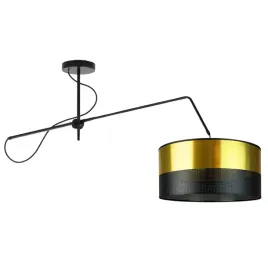 lampa-wiszaca-przegubowa-sufitowa-abazur-led-e27-regulowana-zlota-modern