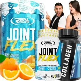 mocne-kosci-stawy-zestaw-real-pharm-joint-flex-400g-90tab-kolagen-90tab