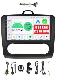 radio-2din-nawigacja-android-ford-focus-mk2-2-ii-6-128-gb-dsp-carplay-lte