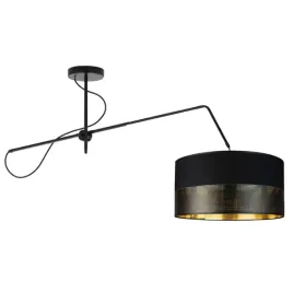 lampa-wiszaca-przegubowa-sufitowa-abazur-led-e27-regulowana-czarna-modern