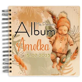 drewniany-album-prezent-na-roczek-moj-pierwszy-album-imie-wzory