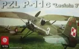 model-do-sklejania-samolot-pzl-p-11c-laciata-3-1-72-plastyk