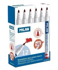 marker-do-tablic-okragly-czerwony-12-szt-milan
