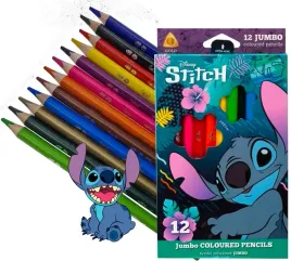kredki-olowkowe-trojkatne-12kol-grube-jumbo-stitch-disney