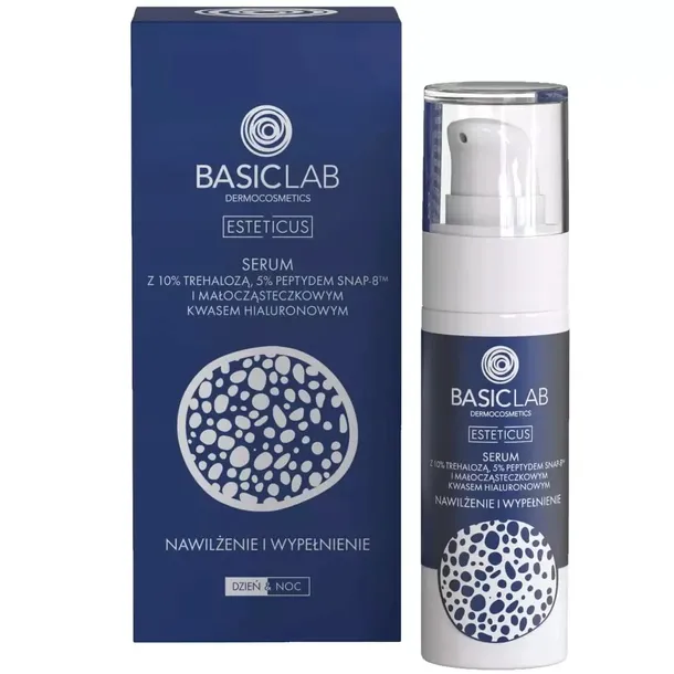 SERUM Z 10% TREHALOZĄ NAWILŻENIE I WYPEŁNIENIE BasicLab ESTETICUS 30ml