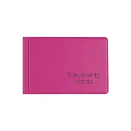 kompaktowa-mala-okladka-na-dokumenty-ucznia-pvc-rozowa-pink