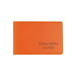kompaktowa-mala-okladka-na-dokumenty-ucznia-pvc-pomaranczowa-orange