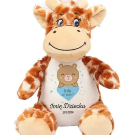 zyrafa-przytulanka-dla-dziecka-personalizowane-data-narodzin-niebieskie-wz