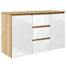 nowoczesna-pojemna-komoda-megan-120cm-dab-craft-zloty-fronty-bialy-polysk