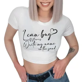 biala-koszulka-cropped-tshirt-damski-flowers-for-me-mix-wzorow-rozmiar-m