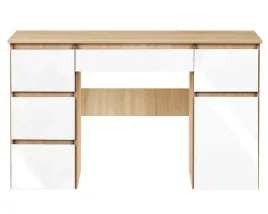 biurko-mlodziezowe-szkolne-system-megan-b2-sonoma-bialy-polysk-szuflady