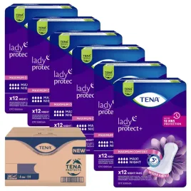 zestaw-6x12szt-podklady-podpaski-na-noc-tena-lady-maxi-night-urologiczne