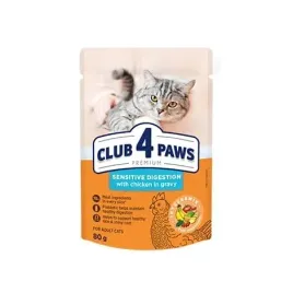 club-4-paws-premium-adult-cat-sensitivie-digestion-saszetka-80g