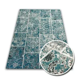 dywan-do-salonu-gesty-140x200-cm-new-idea-3859bs33-turkusowy