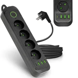 przedluzacz-4-gniazda-3m-listwa-zasilajaca-czarny-4x-usb-z-wlacznikiem