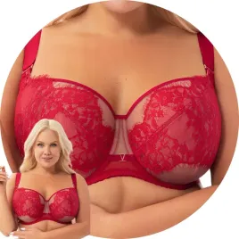 gorsenia-k888-poesia-czerwony-koronka-biustonosz-miekki-70e-soft