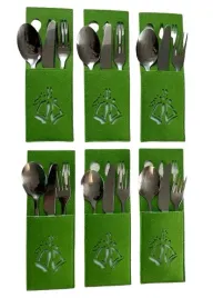 swiateczne-etui-pokrowce-na-sztucce-swieta-6szt-zielone-dzwoneczki