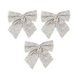 kokardki-brokatowe-swiateczne-srebrne-duze-12cm-3szt