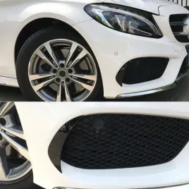 flaps-spoiler-mercedes-w205-pakiet-amg-black