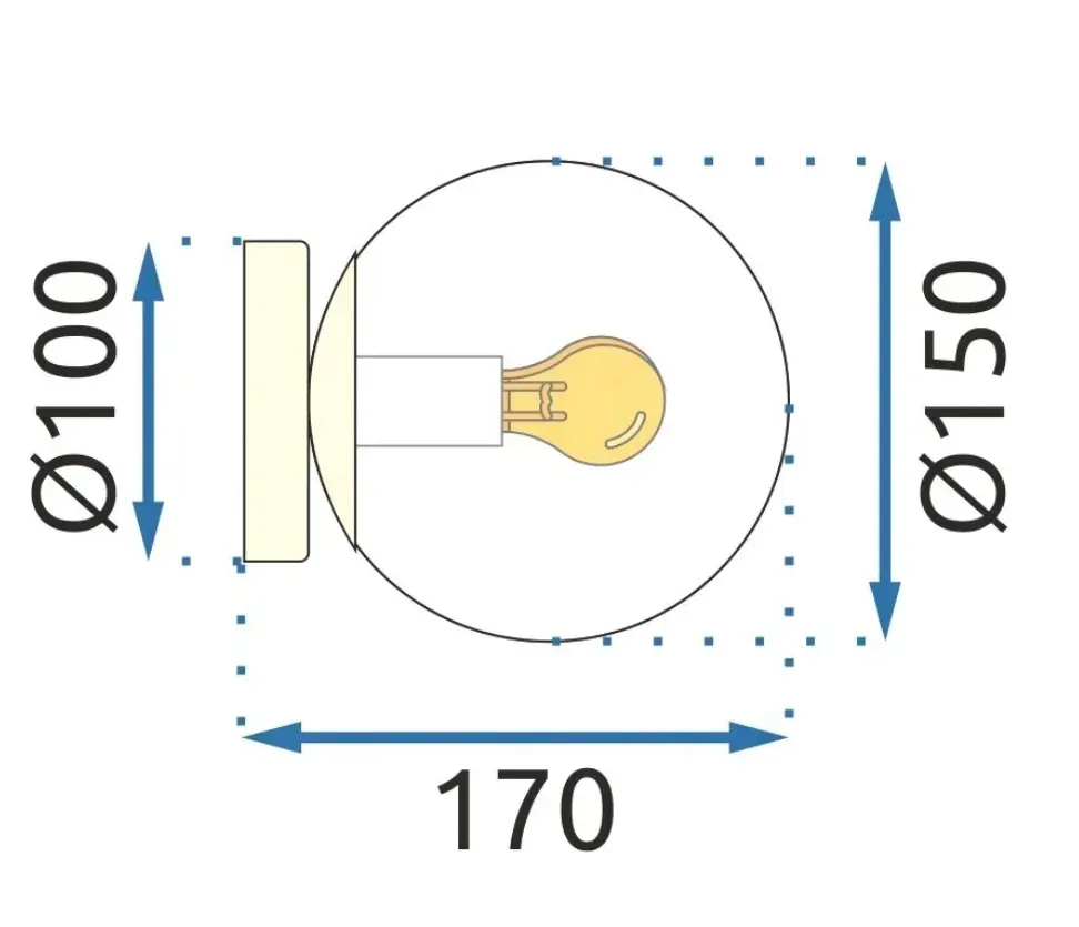 lampa-sufitowa-punktowa-kula-zlota-minimalistyczna-app1156