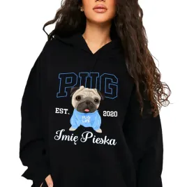 bluza-czarna-kaptur-damska-na-prezent-dla-milosnika-pieskow-pug-imie-wz-xxl