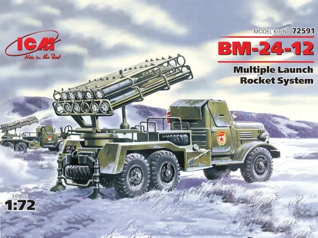 bm-24-12-multiple-launch-rocket-system-on-zil-157-base-1-72-marka-icm