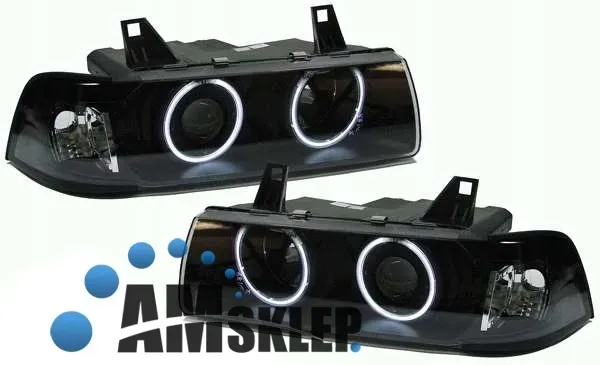 reflektory-bmw-e36-sdn-ringi-soczewka-nowe