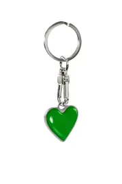 brelok-stalowy-zywica-efekt-3d-serce-green-zielony