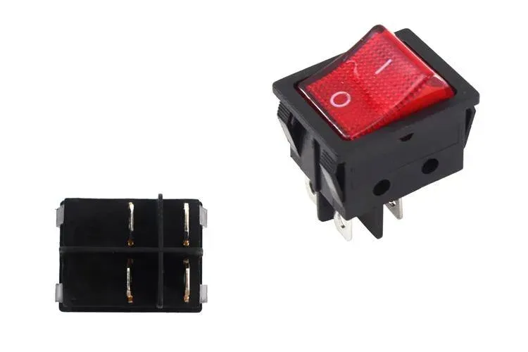 wlacznik-rocker-4-pin-red