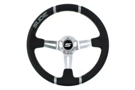 kierownica-slide-350mm-offset-80mm-skora-silver