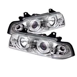 bmw-e36-reflektory-srebrne-ringi-sedan-nowe-rybnik