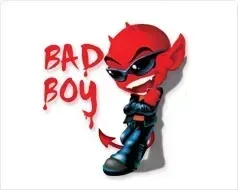 naklejka-nalepka-samochod-diabelek-bad-boy-rybnik