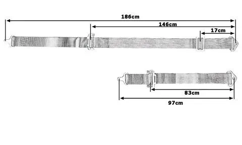 pasy-sportowe-4p-2-czerwone-quick-stan-nowy-waga-z-opakowaniem-3-kg